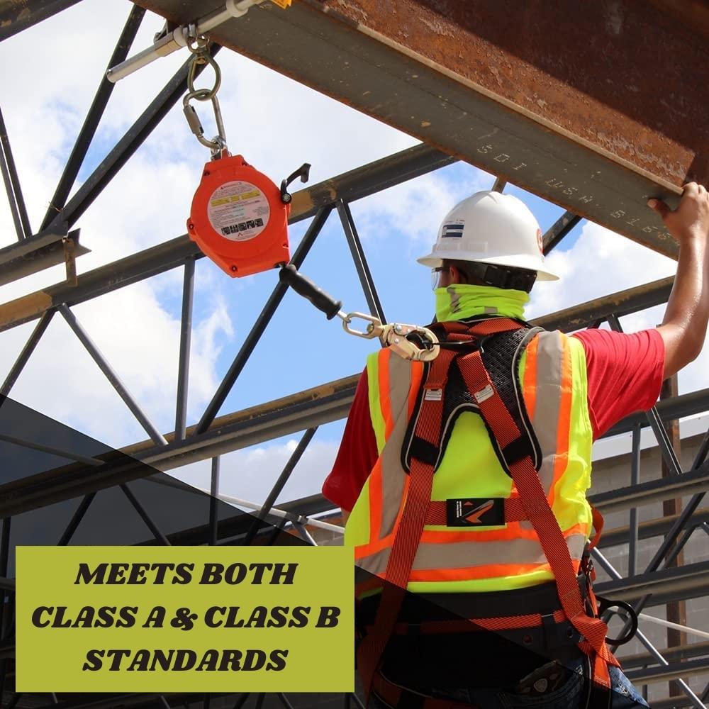 buy fall protection retractable safety lanyard online